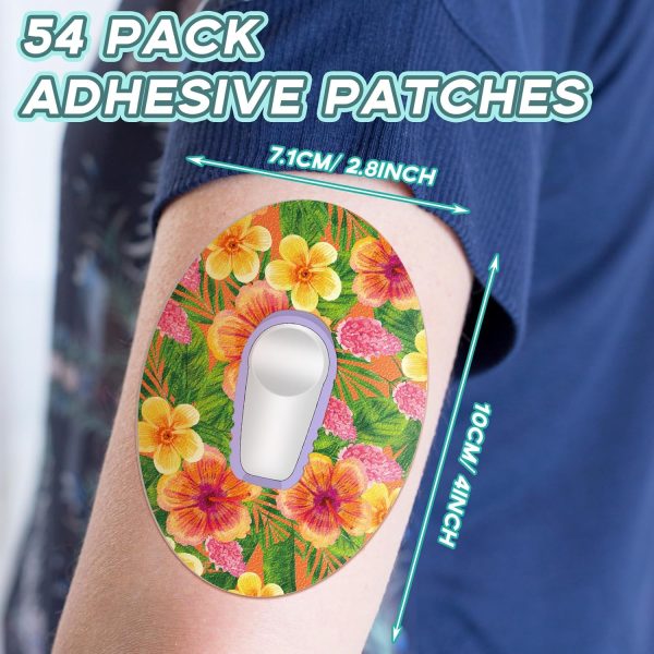 Hosuly 54 Pcs Adhesive Patches Compatible with Dexcom G6 Breathable - Image 3