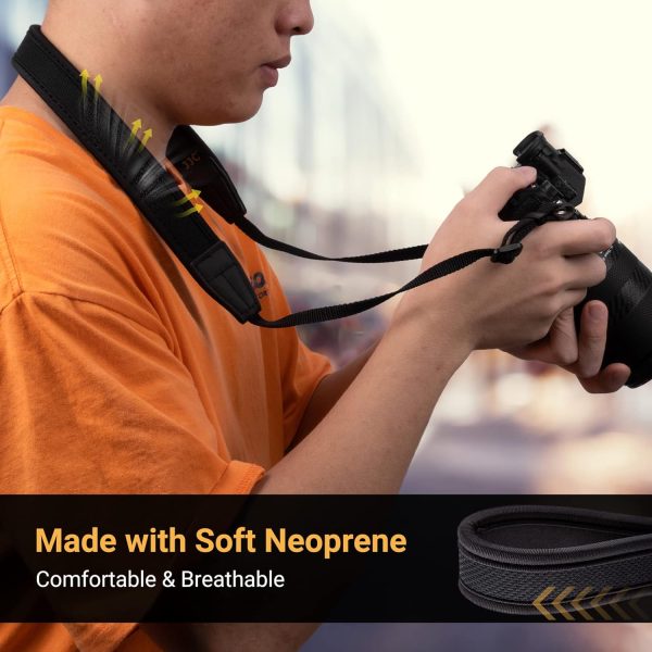 Mirrorless Camera Neck Strap Shoulder Belt for Sony ZV-E10 A7C A6600 A6500 - Image 3