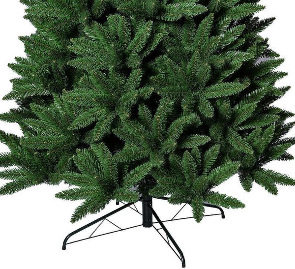 6FT Premium Hinged Artificial Christmas Tree, Xmas Full Tree for Home, - Image 3
