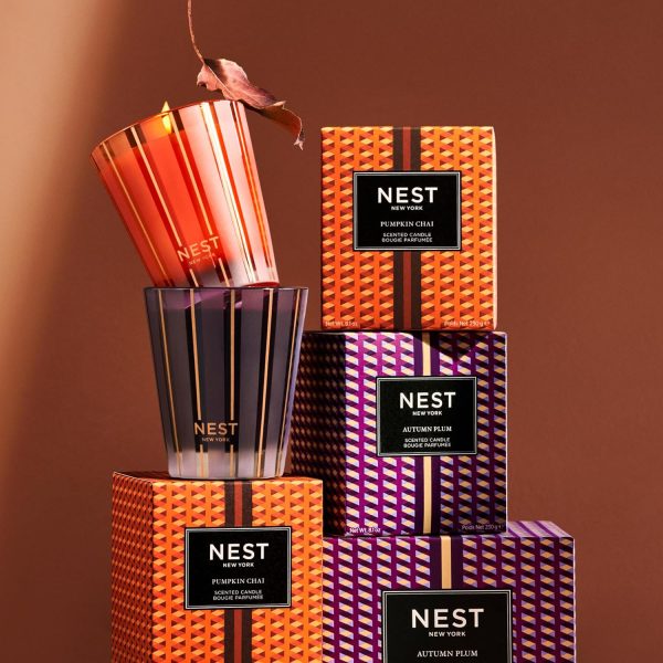 NEST New York Scented Classic Candle, Pumpkin Chai - 8.1 oz - Up to 60-Hour - Image 6