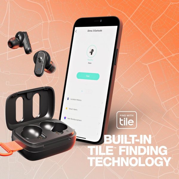 Skullcandy Dime 3 In-Ear Wireless Earbuds, 20 Hr Battery, Microphone, Works - Image 4