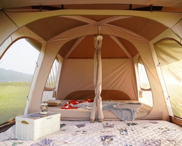 Vidalido 8-10 Person Camping Tent with 3 Door 2 Room Large Family Cabin - Image 3