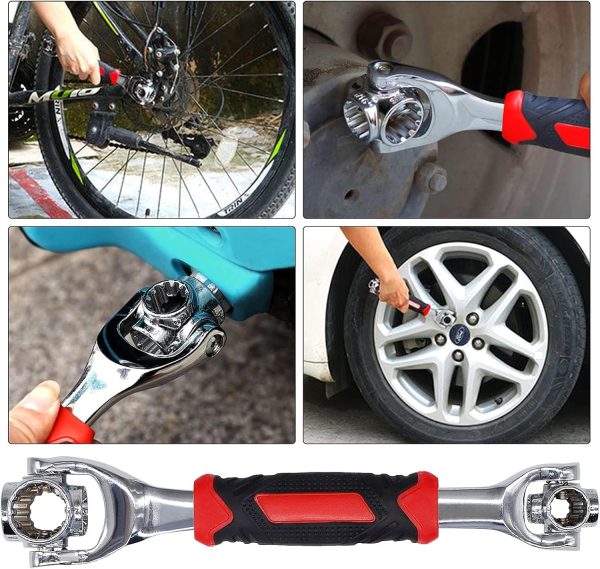 52 in 1 Socket Wrench, Stainless Steel Professional Multi-Functional - Image 5