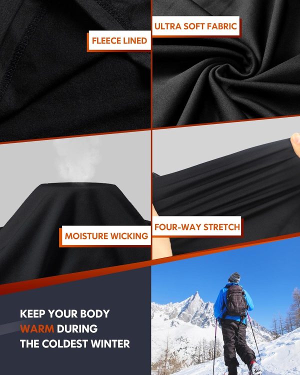 CL convallaria Thermal Underwear Long Johns Set Mens Winter Hunting Gear - Image 4