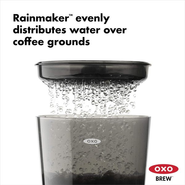 OXO Brew Compact Cold Brew Coffee Maker,Black - Image 5