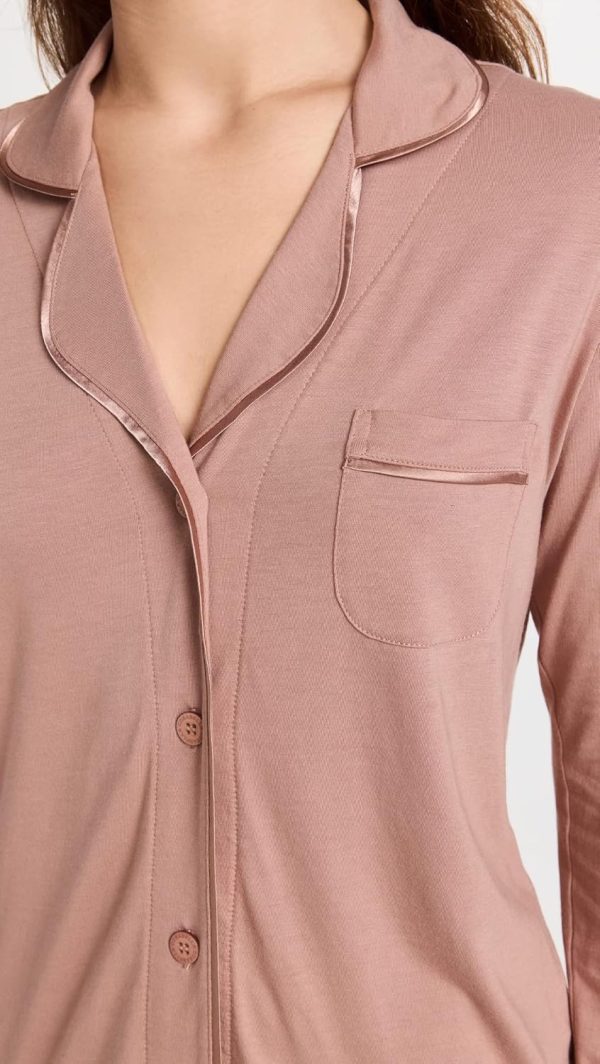 Cosabella Women's Bella Long Sleeve Top & Pant PJ Set - Image 6