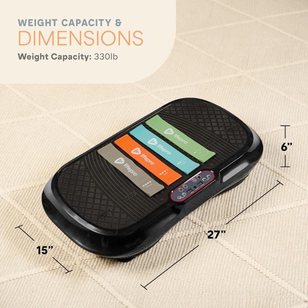 LifePro Vibration Plate Exercise Machine - Whole Body Workout Vibration - Image 6
