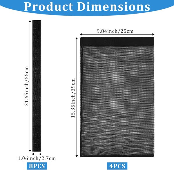 4 PCS Dryer Vent Lint Catcher, Dryer Lint Catcher, Dust Bag Lint Bag - Image 2