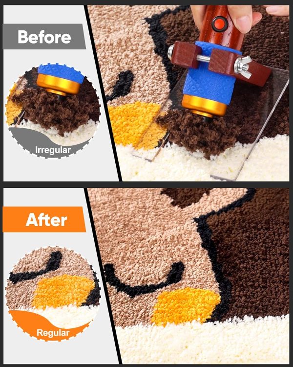 BESGEER Rug Tufting Gun with Carpet Trimmer Kit - - Image 6