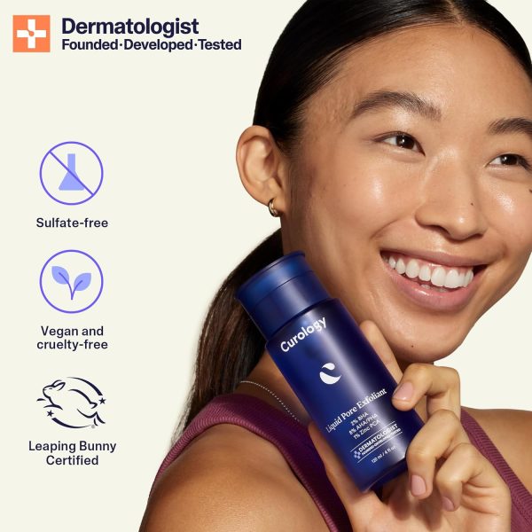 Curology Liquid Pore Exfoliant, 2% BHA Salicylic Acid, 8% AHA/PHA Lactic - Image 5
