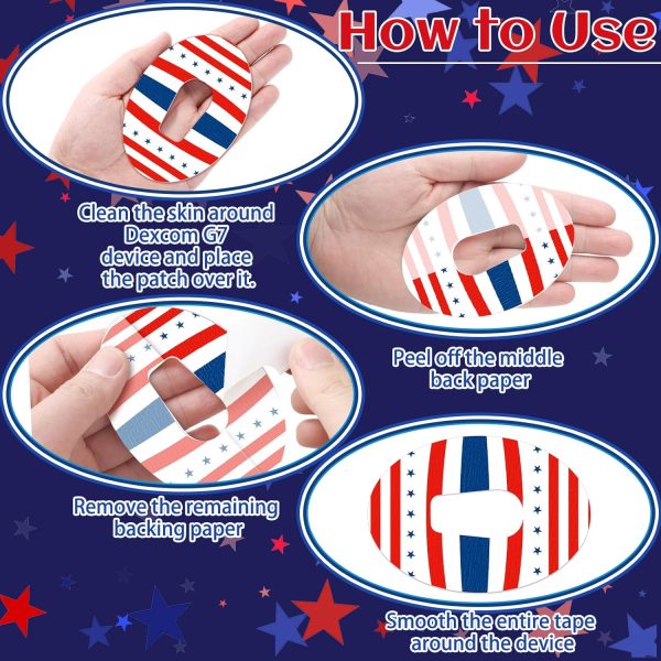 Timgle Waterproof Adhesive Patches Compatible with G6 Cgm Tape Compatible - Image 4
