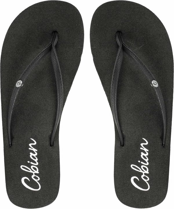 Cobian Women's Nias Bounce Skinny Synthetic Leather Strap Flip-Flop Sandals - Image 4