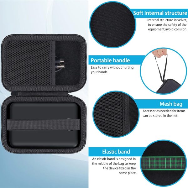 khanka Hard case for ZZI Portable Charger Pocket Size 40000mAh Power - Image 5