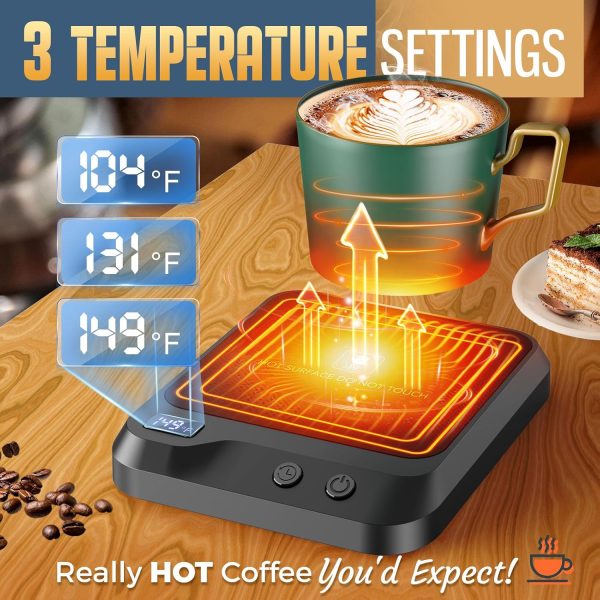 Coffee Mug Warmer Candle Warmer - Fast Heating & High Temperature Coffee - Image 2