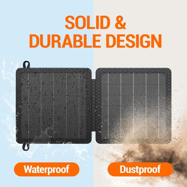 GOODaaa 10W Portable Solar Charger with Dual USB Outputs Super Handy - Image 5