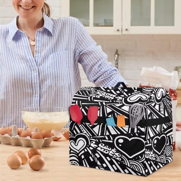Kitchen Stand Mixer Cover Comfort Polyester Taffeta Kitchen Mixer Cover - Image 5