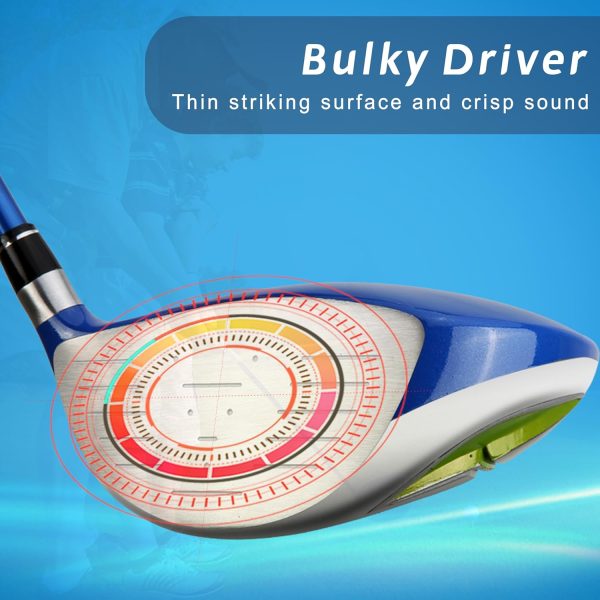 PGM Left Handed Golf Club Set - Junior Complete Golf Club Set for Kids - Image 2