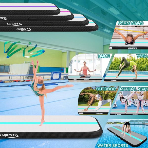 Gymnastics Air Mat Tumbling Mat 13ft/16ft/20ft Tumble Track, Inflatable - Image 7