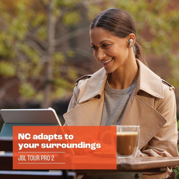 JBL Tour Pro 2 - True Wireless Noise Cancelling Earbuds with Smart Charging - Image 4