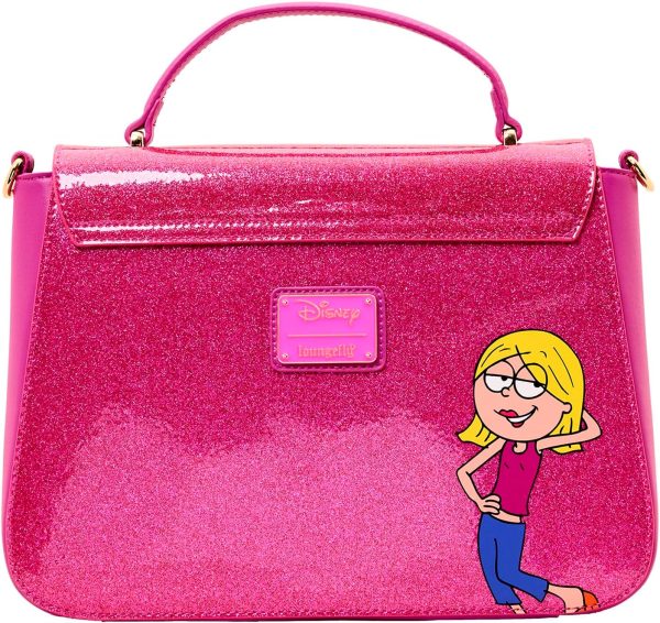 Loungefly Disney: Lizzie McGuire Glitter Crossbody Purse, Amazon Exclusive - Image 4
