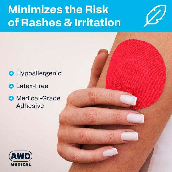 AWD Medical Freestyle Libre Sensor Covers - 14-Day Waterproof Adhesive Arm - Image 4