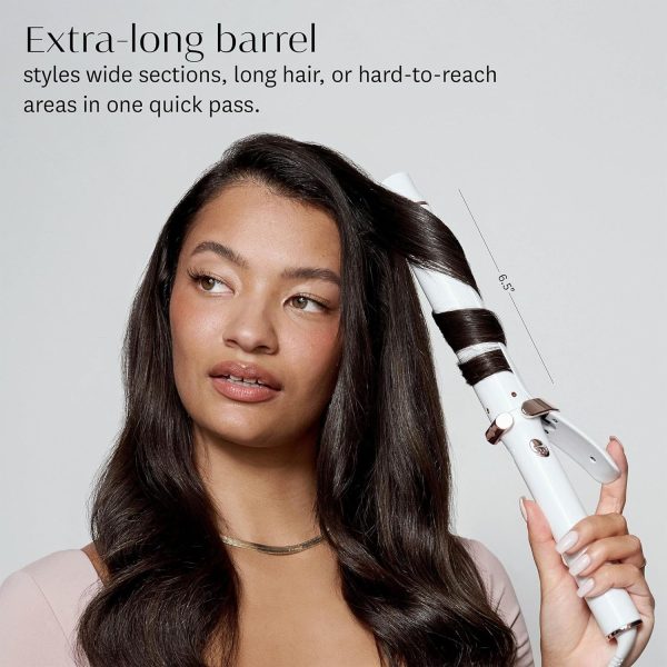 T3 SinglePass Curl X Extra-Long Barrel Curling Iron with 9 Heat Settings - Image 2