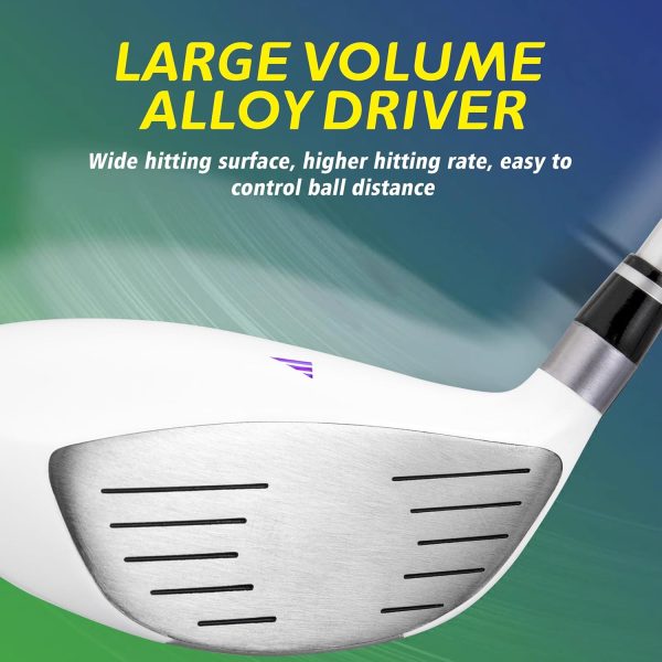 PGM Golf Club Set - Junior Complete Golf Club Set for Kids Children - Right - Image 3