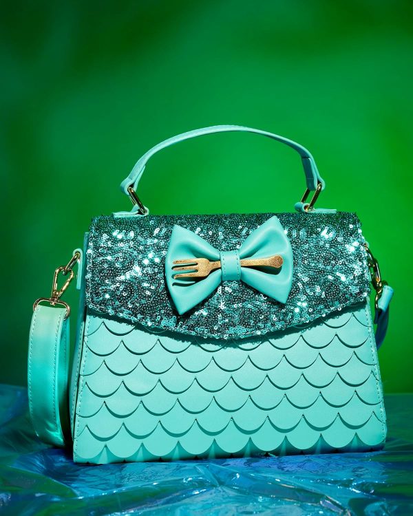 Loungefly Disney The Little Mermaid Sequins Collection Crossbody Bag, - Image 5