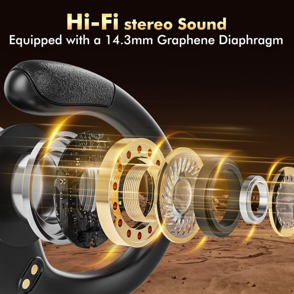 Wireless Earbuds Bluetooth Headphones 80hrs Playback Ear Buds Power Display - Image 3