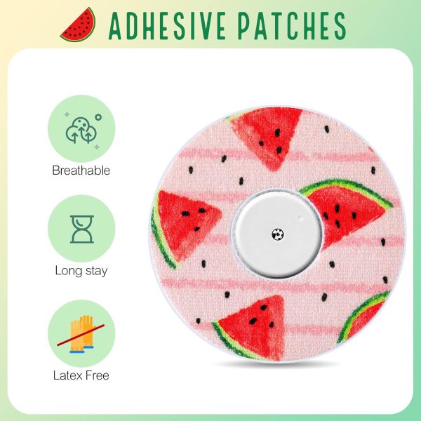 TrelaCo 24 Pieces Adhesive Patches Compatiable with Libre 2 Sensor Covers - Image 3
