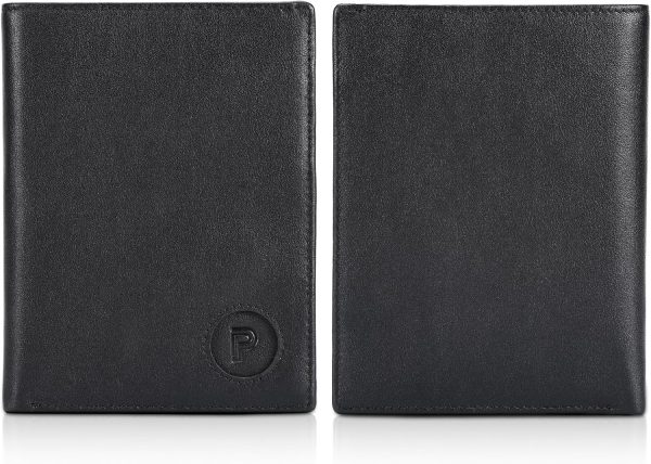 Polare Luxury RFID Blocking Leather Passport Holder Travel Wallet For Men - Image 6