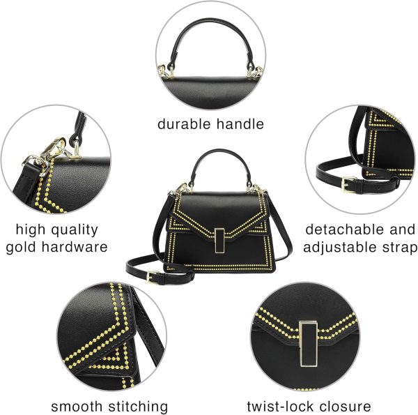 Scarleton Top Handle Satchel Purses for Women, Shoulder Bag Purse, - Image 5