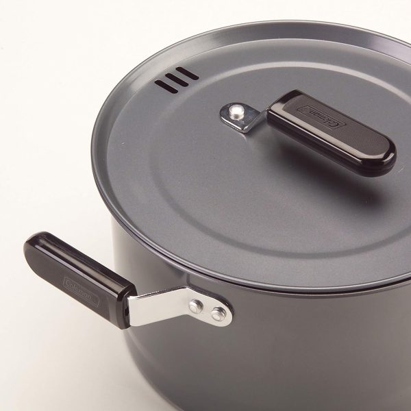 Coleman 6-Piece Steel Family Camping Cookware Set, Includes Frying Pan, - Image 3