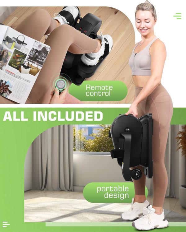 FUNMILY Under Desk Elliptical Machine, Ellipse Leg Exerciser While Sitting - Image 5