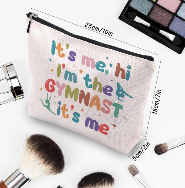 Gymnast Gymnastics Stuff Gifts Makeup Bag, Gymnast Graduation Birthday Gift - Image 2