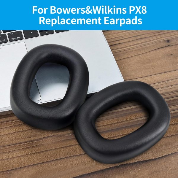 Replacement Earpads Cushion for Bowers&Wilkins PX8 Headphones (Black) - Image 6
