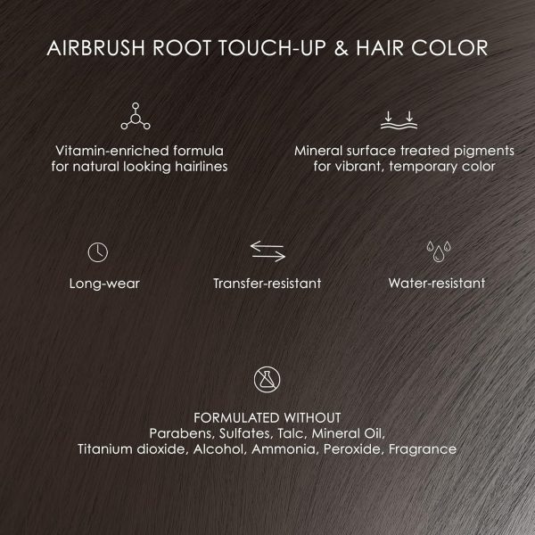 TEMPTU Airpod Airbrush Root Touch-up and Hair Color Kit, Vitamin-Enriched - Image 7