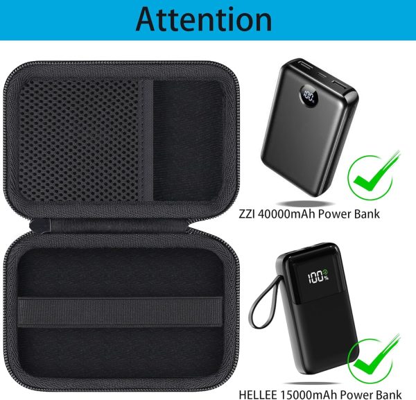 khanka Hard case for ZZI Portable Charger Pocket Size 40000mAh Power - Image 3