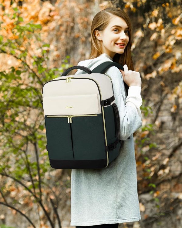 LOVEVOOK Travel Backpack for Women, TSA Carry On Backpack Flight Approved - Image 9