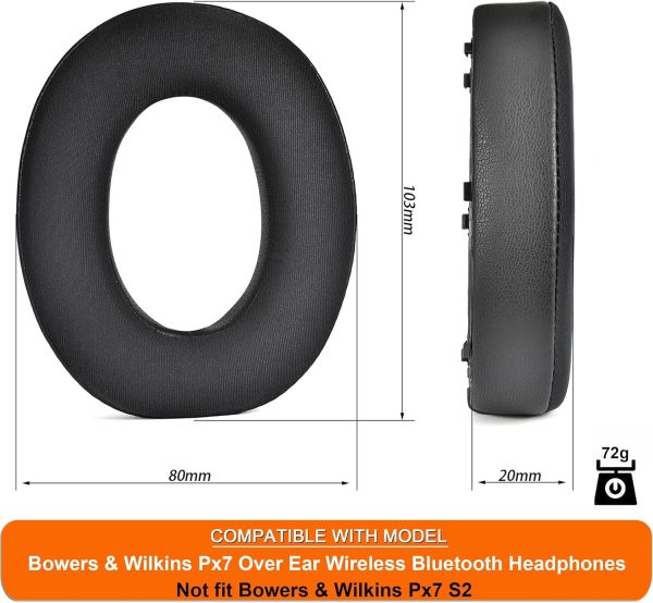 Px7 Earpads - defean Replacement Ear Pads Cover Cushions Compatible with - Image 4