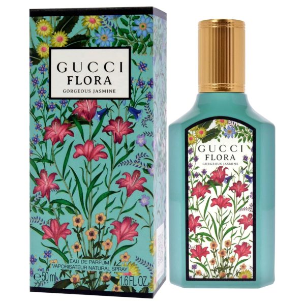 Gucci Flora Gorgeous Jasmine for Women - 1.6 oz EDP Spray - Image 4