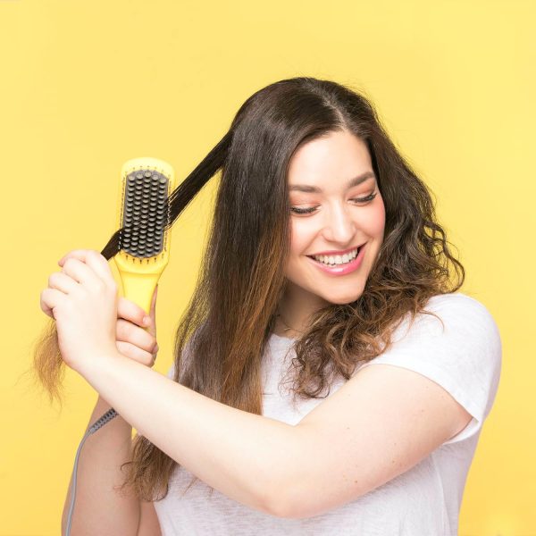 Drybar The Brush Crush Heated Straightening Brush | One Step Hair - Image 7