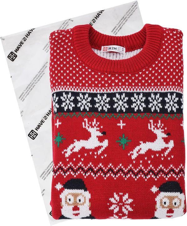 H2H Mens Casual Slim Fit Knitted Yarn Ugly Christmas Sweaters Holiday Party - Image 6
