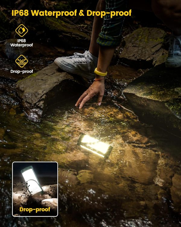 Glocusent Survival Camping Lantern, 106LED with 5 Brightness, Up to 1200LM, - Image 5