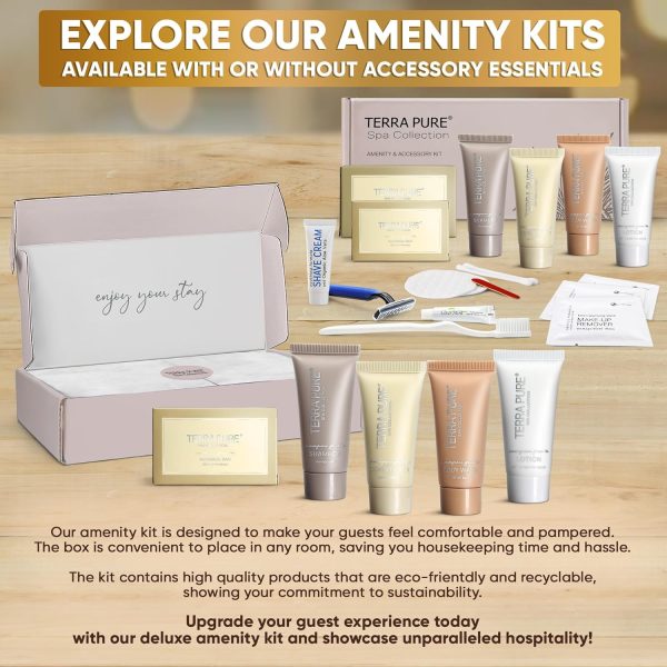 Terra Pure Spa Collection Amenity & Accessory Kit |1 oz Travel Size - Image 6