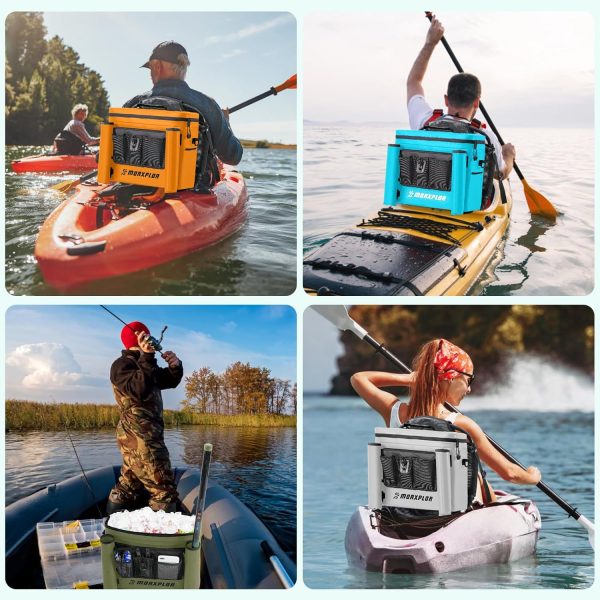 Kayak Cooler,Waterproof Kayak Seat Back Cooler for Kayaking,Kayak - Image 7