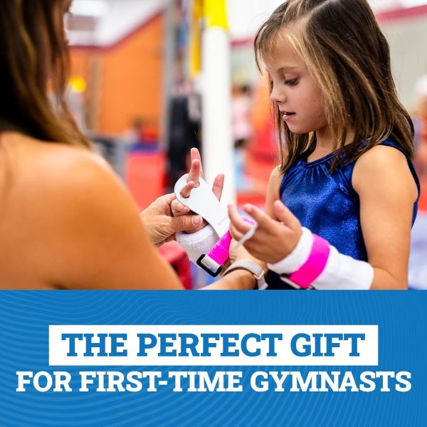 Gibson Rainbow Gymnastics Grips for Beginner, Unisex Durable Leather Grip - Image 8