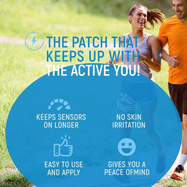 RockaDex Adhesive Patches for Dexcom G7 2", Waterproof & Long-Lasting - Image 7