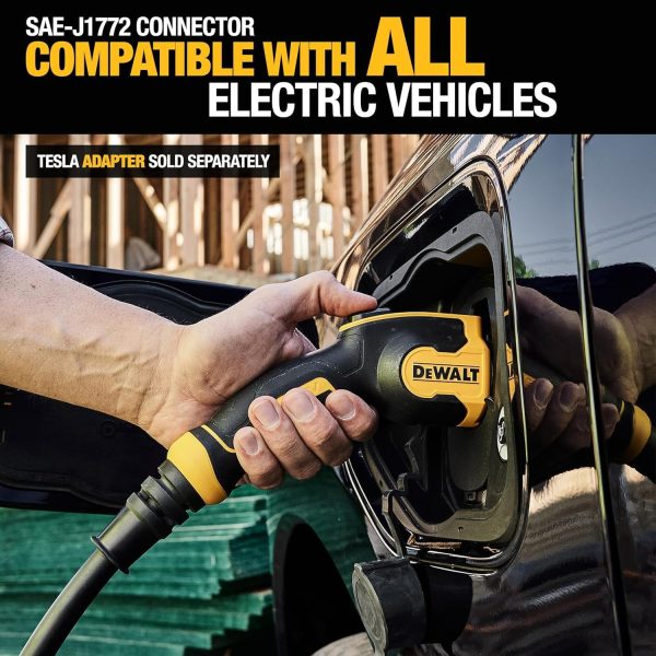 DEWALT Portable Electric Vehicle (EV) 120-240V Level 2 Charger up to 32 - Image 6