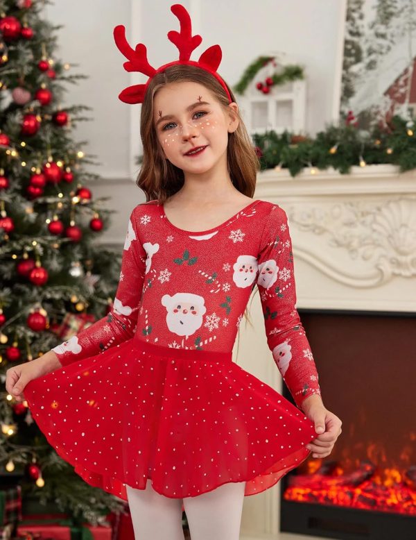 Zaclotre Gymnastics Leotards for Girls Long Sleeve Crisscross Back Ballet - Image 2
